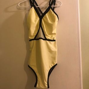 Yellow AS Five Dancewear Leotard